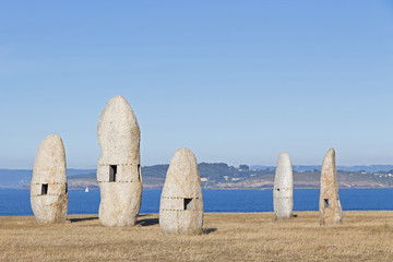 Menhires, A Coruna, Spain
