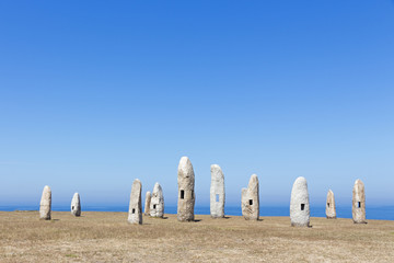 Menhires, A Coruna, Spain