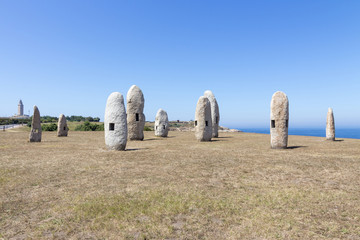 Menhires, A Coruna, Spain