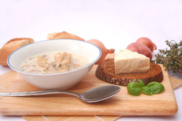 Pilzsuppe