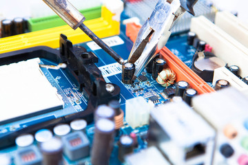 tool for repairing and assembling