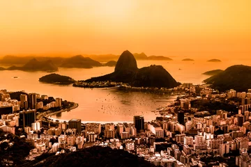 Cercles muraux Copacabana, Rio de Janeiro, Brésil Rio de Janeiro, Brésil