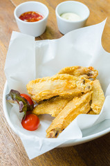 Fried wing chicken