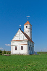 Fototapeta na wymiar Święty Kościół Przemienienia Pańskiego w Zaslavl, Białoruś