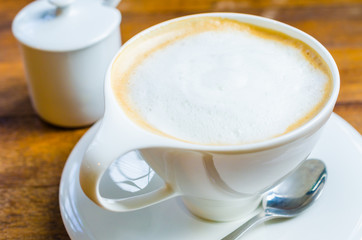 Cappuccino coffee