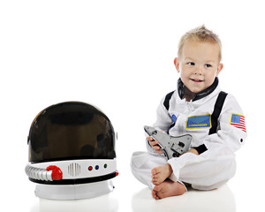Adorable Baby Astronaut