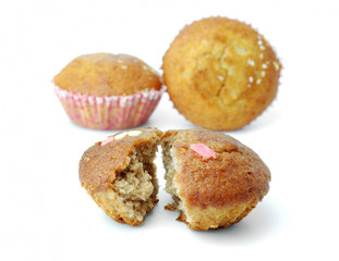 eaten banana cup cake