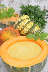 Kürbissuppe
