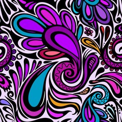 Paisley seamless pattern