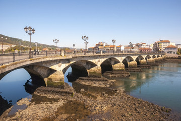 Ponte de Burgo bridge, Pontevedra, Galicia