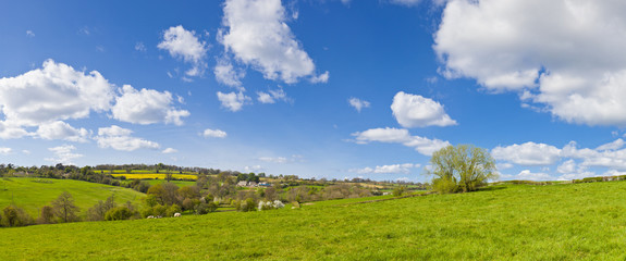 Idyllic rural landscape, Cotswolds UK