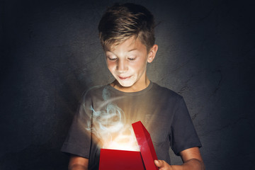 Child with Present