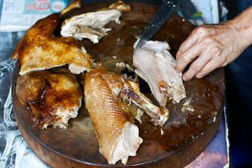 Duck meat