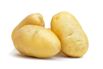 fresh raw potato