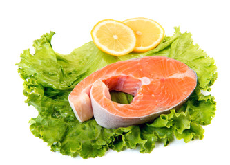 Salmon steak