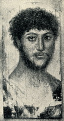 Fayum mummy portrait