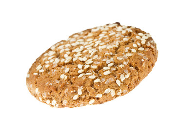 Oat cookie with sesame