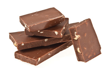 Chocolate isolated