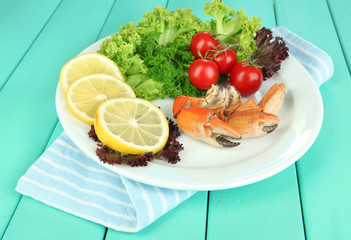 Boiled crab claws