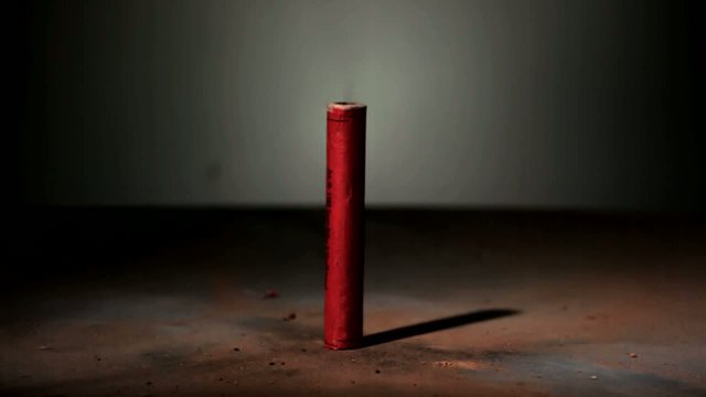 Firecracker explodes in slow motion - High Speed 1050fps
