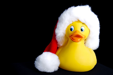 Santa Rubber Duck