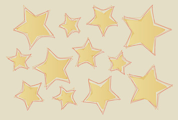 abstract stars