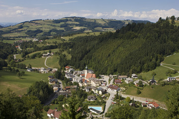 Fototapeta na wymiar Reinsberg in Niederösterreich