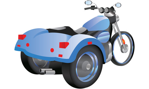 Scooter Tricycle Blue