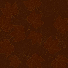 Fall leafs abstract background