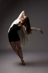 Beautiful female dancer - 55378675