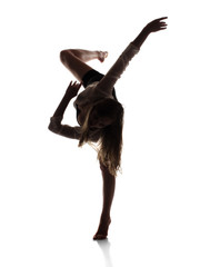 Beautiful female dancer - 55378697