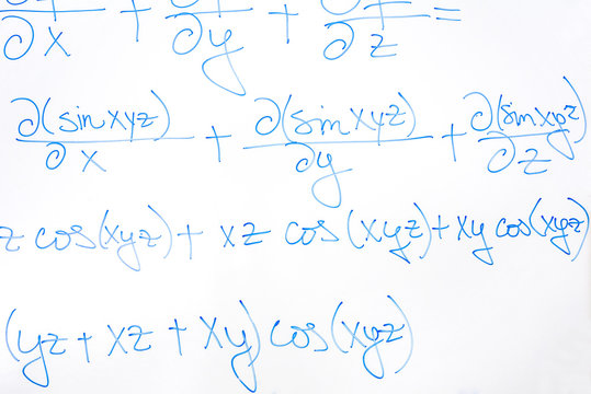 Complicated mathematical equation