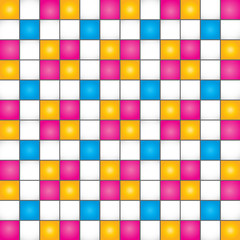 abstract geometric cube design
