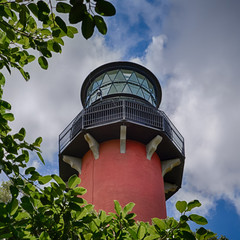 Jupiter Lighthouse Lantern Room Through the Trees © Tim Azar