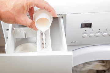 Washing machine preparation - 55382460