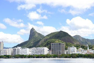 Corcovado mountain in Rio de Janeiro