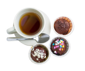 Tea and Chocolate cake