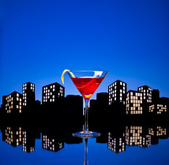 Metropolis Cosmopolitan Cocktail