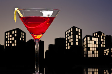 Metropolis Cosmopolitan Cocktail
