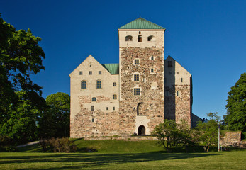 Fototapeta na wymiar Burg zu Turku, Finnland