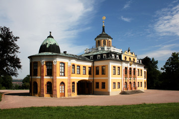 Fototapeta na wymiar Belvedere Castle w pobliżu Weimaru - 1
