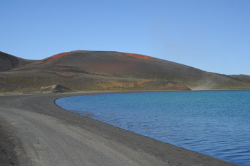 Fototapeta na wymiar Islande - Les lacs - Vatnaoldur