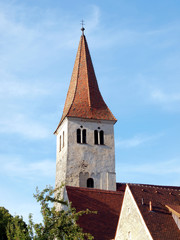 Fototapeta na wymiar Martinskirche w Greding
