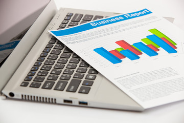 Business graphs and charts