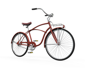Fototapeta premium Vintage Bicycle Isolated