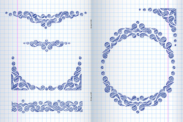 Ornate frames and borders