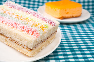 cake with coconut