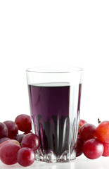 glass of grape juice