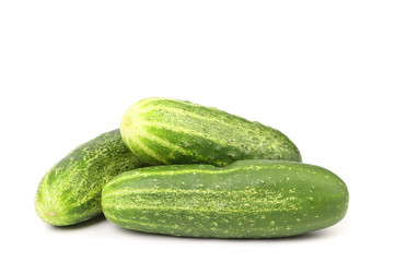 Fresh cucumbers.