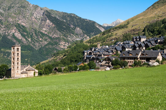 Town of Taull, Vall de Boi, Catalonia (Spain)